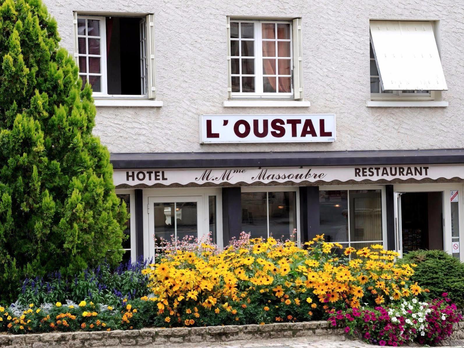 Logis Hotel Restaurant L'Oustal Naves  المظهر الخارجي الصورة